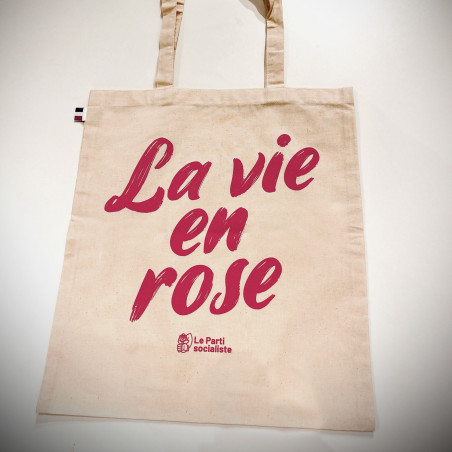 Totebags : La vie en rose